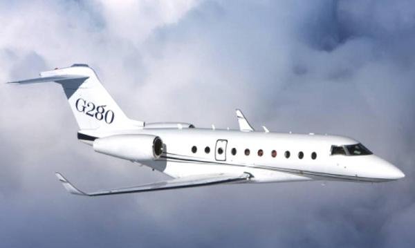 The Gulfstream 280 is a twin-engine business jet built under license by IAI in Israel for Gulfstream Aerospace. It travels 200 nautical miles/370 kilometers beyond its initial targeted range. That design achievement pushes the G280’s maximum range to 3,600 nm/6,667 km at Mach 0.80, making the G280 the only aircraft in its class capable of flying nonstop from London to New York in world-record time.